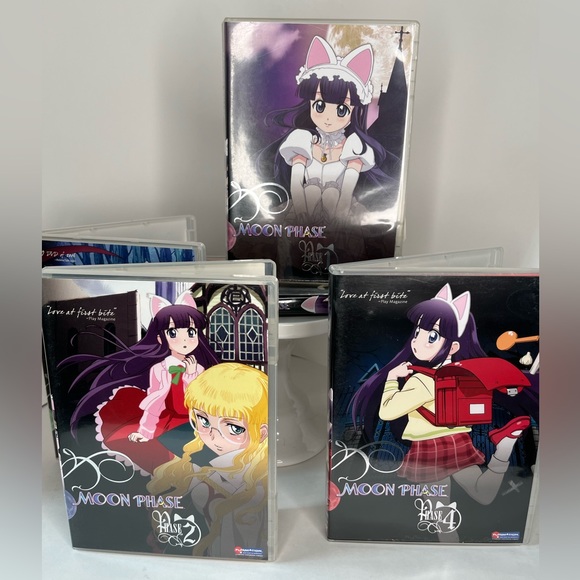 FUNIMATION Moon Phase “Phase” 1, 2, 3, 4, and 5 DVD SET - Picture 6 of 6
